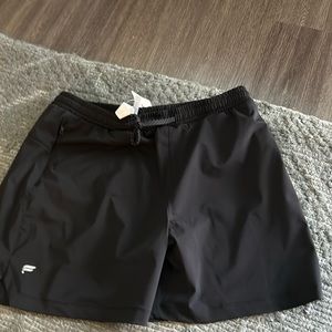 A pair of black Fabletics shorts
